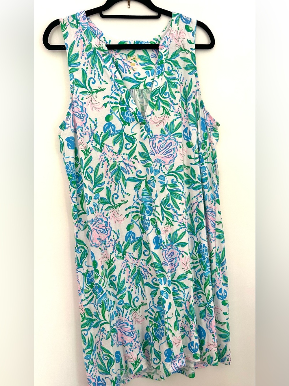 Lilly Pulitzer knit Dev Dress in Just a Pinch size XLarge EUG